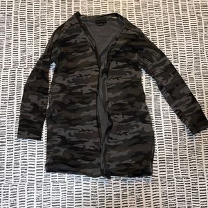 Camo Cardigan